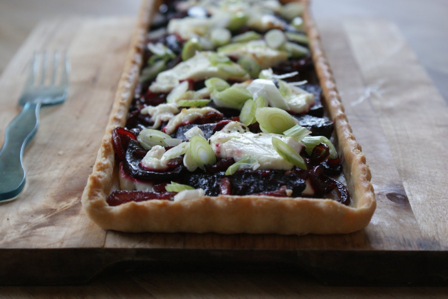 Beetroot and Goat’s Cheese Tart « What Rachel Ate