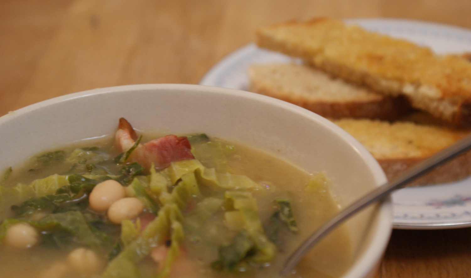 Bacon and Cabbage soup « What Rachel Ate