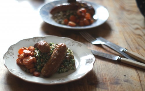 lentils_sausages